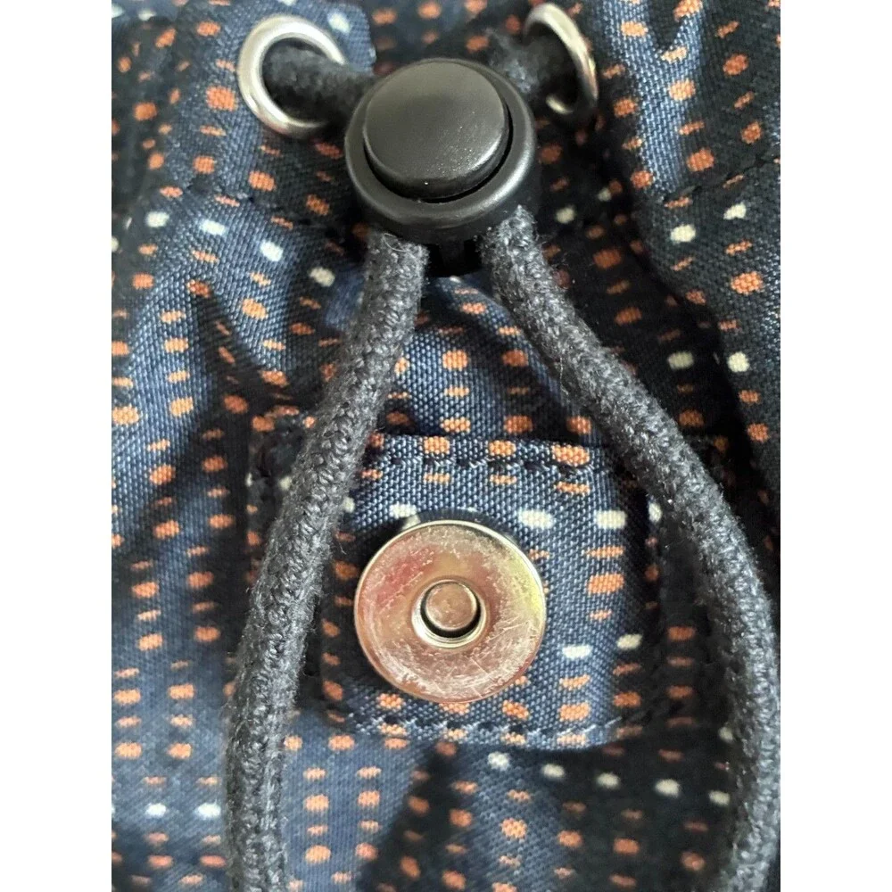 Kipling City Pack Mini Backpack Deluxe Finishes Faux Leather Trim & Monkey Keych